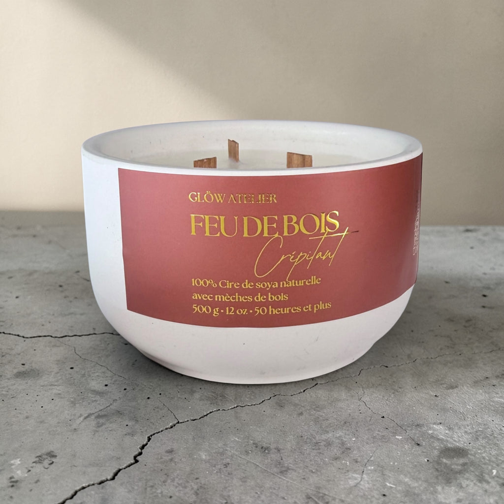 Feu de Bois Crépitant  12 onces - 500 ml