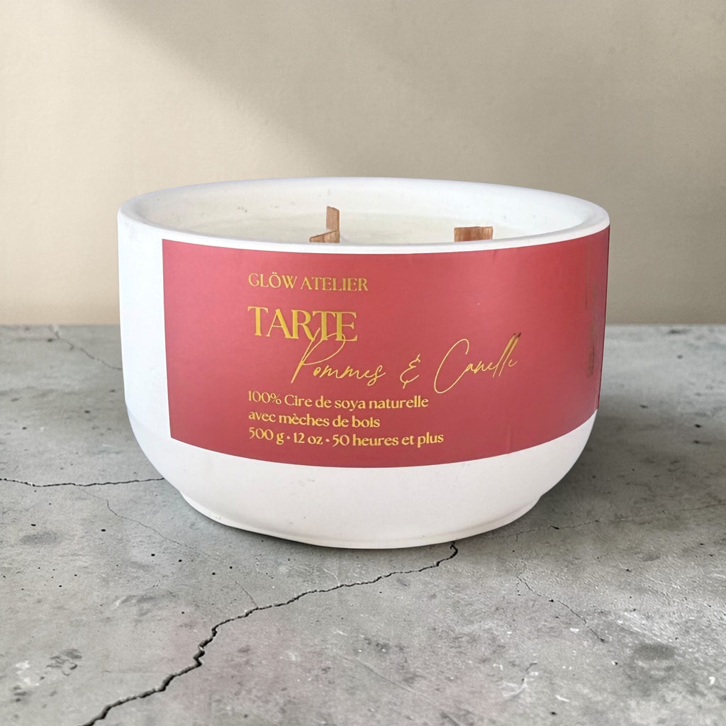 Tarte aux Pommes & Cannelle  12 onces - 500 ml