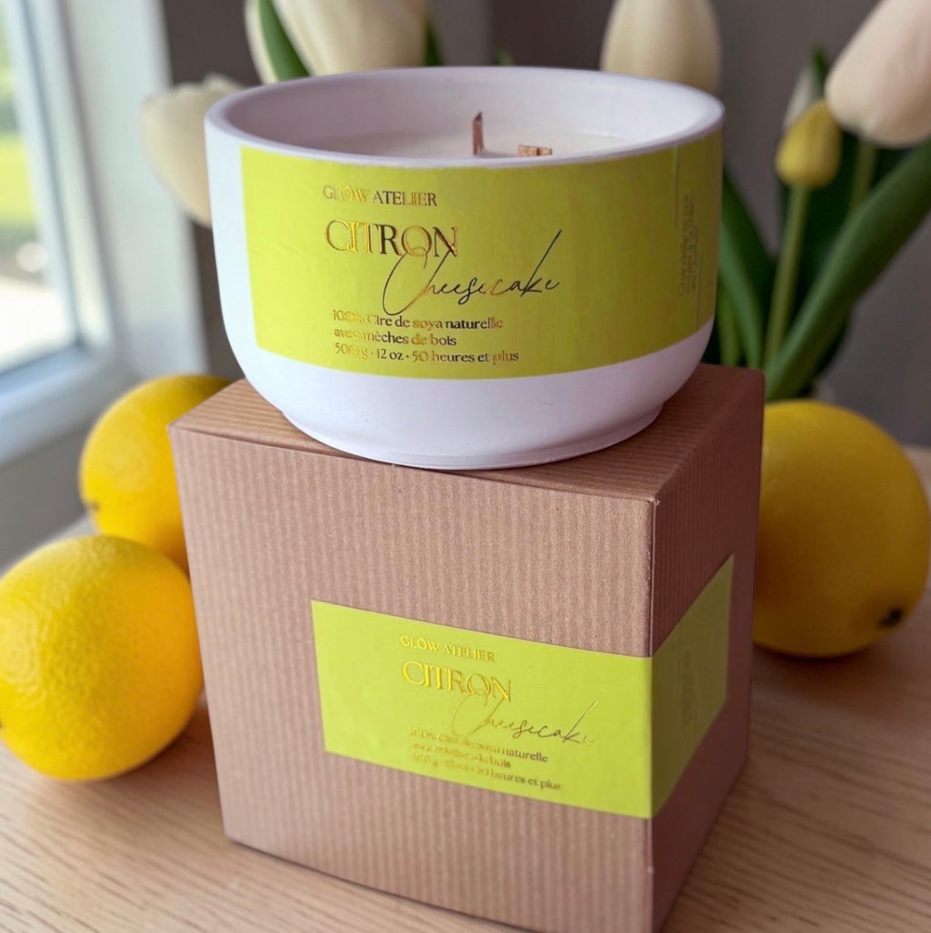 Citron Cheesecake  12 onces - 500 ml