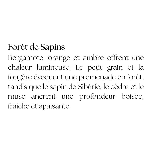 Forêt de Sapins 12 onces - 500 ml