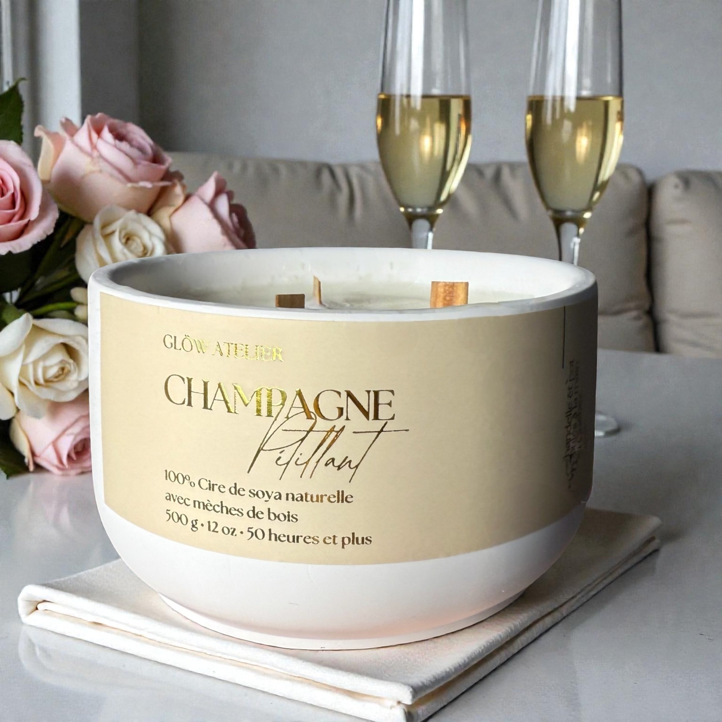 Champagne Pétillant 12 onces - 500 ml