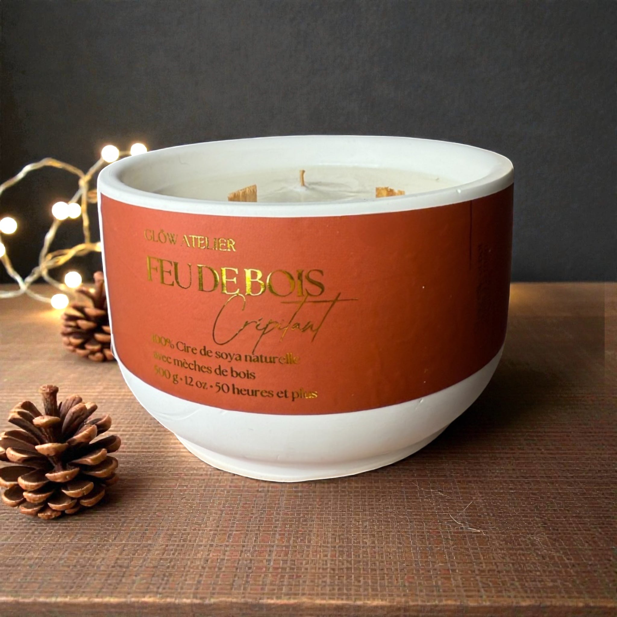 Feu de Bois Crépitant 12 onces - 500 ml