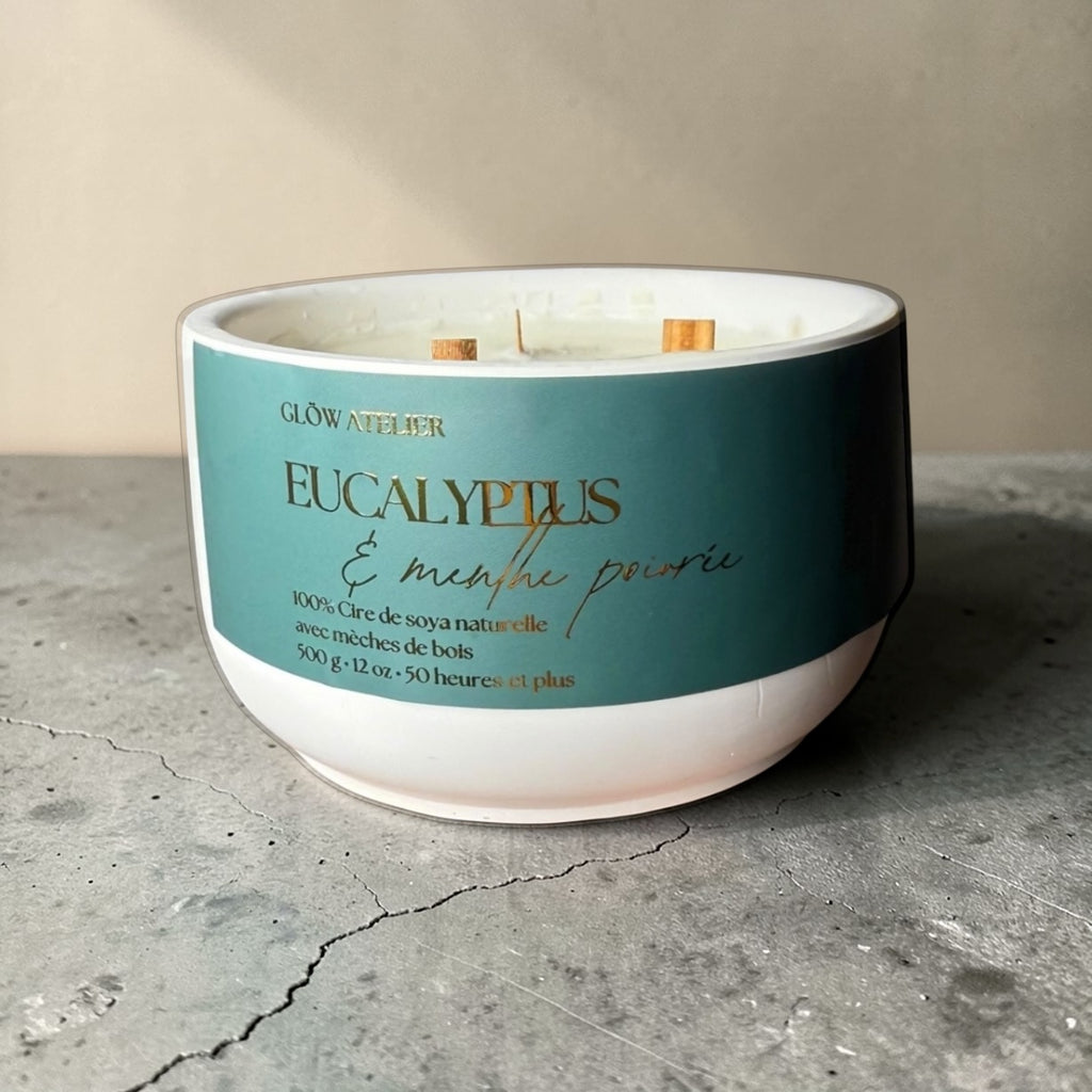 Eucalyptus & Menthe Poivrée 12 onces - 500 ml